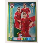 450 Bernardo Silva / Cristiano Ronaldo / Bruno Fernandes MULTIPLE - Attacking Trio focis kártya (Portugal) EURO 2020