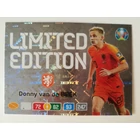 LE-DVB Donny van de Beek Limited Edition focis kártya (Netherlands) EURO 2020