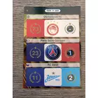 9 Olympiakos FC, Paris Saint-Germain, FC Zenit FIFA365 logo focis kártya