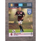 113 Nigel de Jong Team Mate (AC Milan) focis kártya