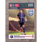 126 David Luiz Team Mate (Paris Saint-Germain) focis kártya