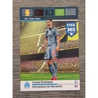 129 Lucas Ocampos Team Mate (Olympique de Marseille) focis kártya