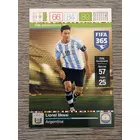 348 Lionel Messi International Star (Argentina) focis kártya
