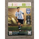 348 Lionel Messi International Star (Argentina) focis kártya