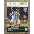 366 Ángel Di María, Gonzalo Higuain International Double Trouble (Argentina) focis kártya