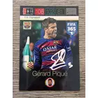 376 Gerard Piqué Signature (FC Barcelona) focis kártya HASZNÁLT