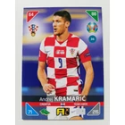 36 Andrej Kramarić BASE - Team Mates focis kártya (Croatia) EURO2020 KICKOFF