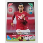 51 Yussuf Poulsen BASE - Team Mates focis kártya (Denmark) EURO2020 KICKOFF