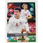 347 Joakim Mahle / Daniel Wass MULTIPLE - Maestros & Prodigies focis kártya (Denmark) EURO2020 KICKOFF