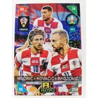 363 Luka Modrić / Mateo Kovačić / Marcelo Brozović MULTIPLE - Power Trios focis kártya (Croatia) EURO2020 KICKOFF