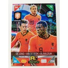 371 Frenkie de Jong / Donny van de Beek / Georginio Wijnaldum MULTIPLE - Power Trios focis kártya (Netherlands) EURO2020 KICKOFF
