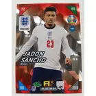 381 Jason Sancho PLATINUM - Jewels focis kártya (England) EURO2020 KICKOFF