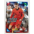 385 Frenkie de Jong PLATINUM - Jewels focis kártya (Netherlands) EURO2020 KICKOFF