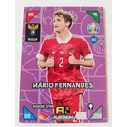 393 Mário Fernandes PLATINUM - Shining Stars focis kártya (Russia) EURO2020 KICKOFF