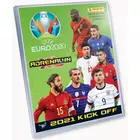 EURO 2021 Kick Off Album + 50 db vegyes focis kártya ENYHÉN SÉRÜLT ALBUM