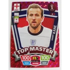4 Harry Kane RARE / Top Master focis kártya (England) Qatar VB 2022