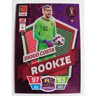 14 Diogo Costa WORLD / Rookie focis kártya (Portugal) Qatar VB 2022
