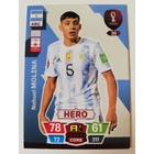 30 Nahuel Molina CORE / Hero focis kártya (Argentina) Qatar VB 2022