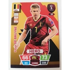 39 Kevin De Bruyne CORE / Hero focis kártya (Belgium) Qatar VB 2022