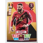 40 Yannick Carrasco CORE / Hero focis kártya (Belgium) Qatar VB 2022