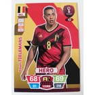 42 Youri Tielemans CORE / Hero focis kártya (Belgium) Qatar VB 2022