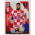 75 Joško Gvardiol CORE / Hero focis kártya (Croatia) Qatar VB 2022