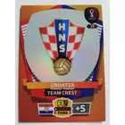77 Team Crest FANS / Team Crest focis kártya (Croatia) Qatar VB 2022