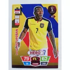 92 Pervis Estupinán CORE / Hero focis kártya (Ecuador) Qatar VB 2022