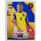97 Carlos Gruezo CORE / Hero focis kártya (Ecuador) Qatar VB 2022