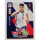 107 Declan Rice CORE / Hero focis kártya (England) Qatar VB 2022