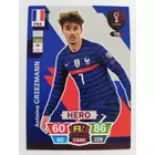 116 Antoine Griezmann CORE / Hero focis kártya (France) Qatar VB 2022