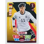 125 Kai Havertz CORE / Hero focis kártya (Germany) Qatar VB 2022