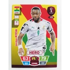 133 Jordan Ayew CORE / Hero focis kártya (Ghana) Qatar VB 2022