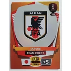 149 Team Crest FANS / Team Crest focis kártya (Japan) Qatar VB 2022