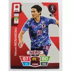 153 Takumi Minamino CORE / Hero focis kártya (Japan) Qatar VB 2022