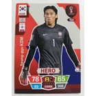 154 Seung-gyu Kim CORE / Hero focis kártya (Korea Republic) Qatar VB 2022