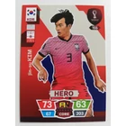 155 Jin-su Kim CORE / Hero focis kártya (Korea Republic) Qatar VB 2022