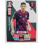 166 Edson Álvarez CORE / Hero focis kártya (Mexico) Qatar VB 2022