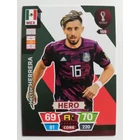 169 Héctor Herrera CORE / Hero focis kártya (Mexico) Qatar VB 2022