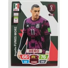 170 Rogelio Funes Mori CORE / Hero focis kártya (Mexico) Qatar VB 2022