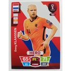 187 Davy Klaassen CORE / Hero focis kártya (Netherlands) Qatar VB 2022