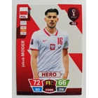 193 Jakub Moder CORE / Hero focis kártya (Poland) Qatar VB 2022