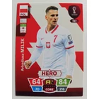 197 Arkadiusz Milik CORE / Hero focis kártya (Poland) Qatar VB 2022