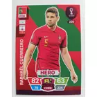 200 Raphaël Guerreiro CORE / Hero focis kártya (Portugal) Qatar VB 2022