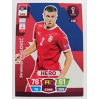 236 Strahinja Pavlović CORE / Hero focis kártya (Serbia) Qatar VB 2022