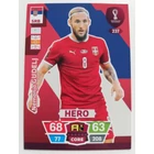 237 Nemanja Gudelj CORE / Hero focis kártya (Serbia) Qatar VB 2022