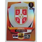 239 Team Crest FANS / Team Crest focis kártya (Serbia) Qatar VB 2022