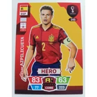 245 César Azpilicueta CORE / Hero focis kártya (Spain) Qatar VB 2022