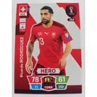 254 Ricardo Rodríguez CORE / Hero focis kártya (Switzerland) Qatar VB 2022