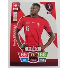 259 Denis Zakaria CORE / Hero focis kártya (Switzerland) Qatar VB 2022